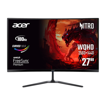 Monitor Acer Nitro ED27QXC 27 VA, 180Hz, DP, 2xHDMI, cur, UM.HE0EE.306
