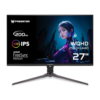 Monitor Acer Predator XB27QX 27 QHD IPS,2xHDMI,DP,200Hz, UM.HX3EE.111