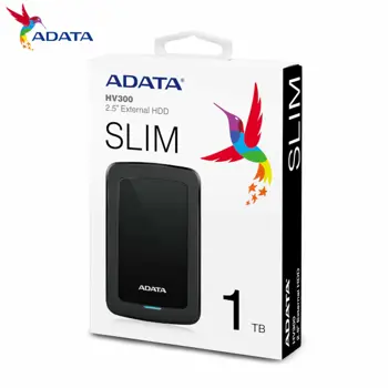 ADATA Ex HDD HV300, 1TB, usb3.2, crni, AHV300-1TU31-CBK