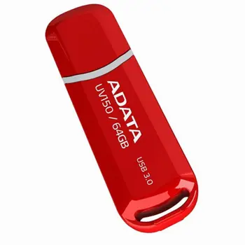 ADATA UV150, 64GB, USB3.2, crveni, AUV150-64G-RRD