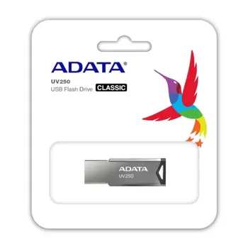ADATA UV250, 64GB, USB 2.0, metal, AUV250-64G-RBK