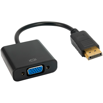 AKYGA Converter adapter with cable AK-AD-36 DisplayPort (m) / VGA (f) 15cm, AK-AD-36