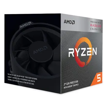 AMD Ryzen 5 3400G, 4C/8T, 3.7GHz,RX VEGA, box, AM4, AWYD3400C5FHBOX