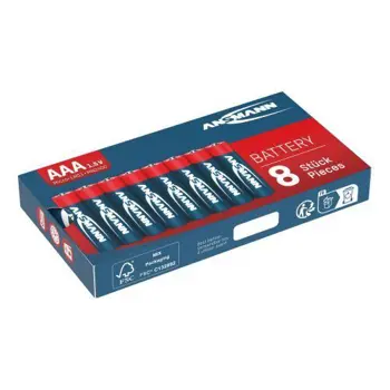 Ansmann Alkaline Battery AAA LR03 8 pcs. cardboard box, ANS-5015360