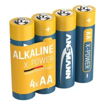 Ansmann X-Power Alkaline Battery AA LR6 4 pcs. shrink, ANS-5015681