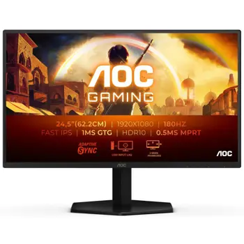 AOC 25G42E 24,5", HDMI, DP, 180Hz, 25G42E