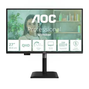 AOC LCD 27" 4ms, 120Hz, USB-C, AOC-Q27P4U