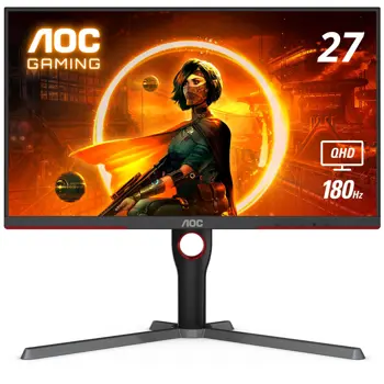AOC LED 27", Q27G3XMN, 2xHDMI, 2xDP, 180Hz, Q27G3XMN