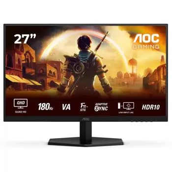 AOC Q27G42XNE 27", QHD, 2xHDMI, DP, zvuč., 180Hz, Q27G42XNE