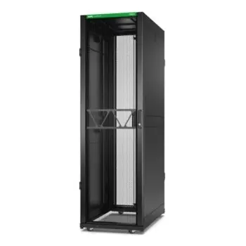 APC NetShelter SX Server Rack Gen 2, 42U, 1991H x 600W x 1070D mm, with Sides, Black, APC-AR3100B2