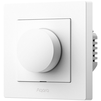Aqara Dimmer Switch H2 EU/ White. Model Number: KD-R01D, KD-R01D-WHITE