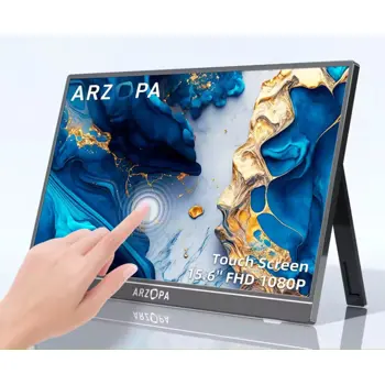 Arzopa Monitor 15,6" A1T FHD Touch Portable, 92172109