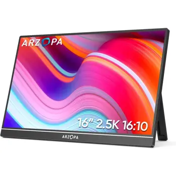 Arzopa Monitor 16,0" Z1RC 2.5K Monitor Portable, 92172107