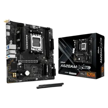 Asrock AMD AM5 A620AM-X WiFi, ASR-A620AM-X WIFI
