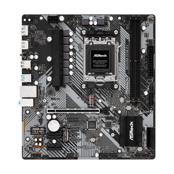 Asrock AMD B650M-H/M.2+, AM5, DDR5/6400, PCIe 4.0, HDMI/DP, 74545