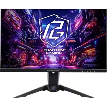 ASRock Gaming Monitor PG27QRT2A, 27", QHD, VA, 180Hz, 1ms, WiFi Antenna, Curved, ASR-PG27QRT2A
