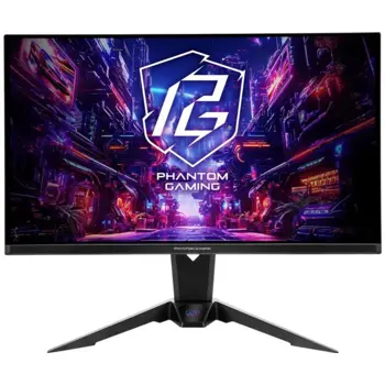 ASRock Gaming Monitor PGO27QFV, 27", QHD, QD-OLED, 360Hz, 0,03ms, WiFi Antenna, ASR-PGO27QFV