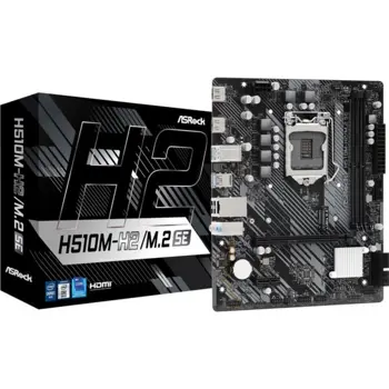 Asrock Intel LGA1200 H510M-H2 M.2 SE ASR-H510M-H2 M.2 SE