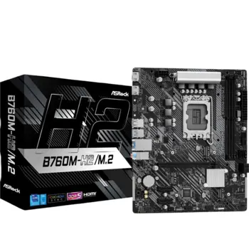 Asrock Intel LGA1700 B760M-H2 M.2, ASR-B760M-H2 M.2