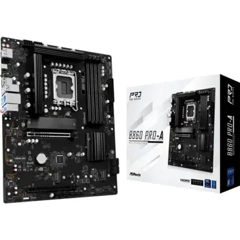Asrock Intel LGA1851 B860 PRO-A, ASR-B860 PRO-A