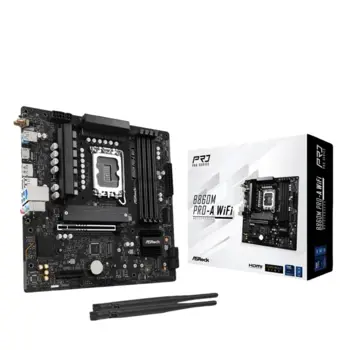 Asrock Intel LGA1851 B860M PRO-A WIFI, ASR-B860M PRO-A WIFI