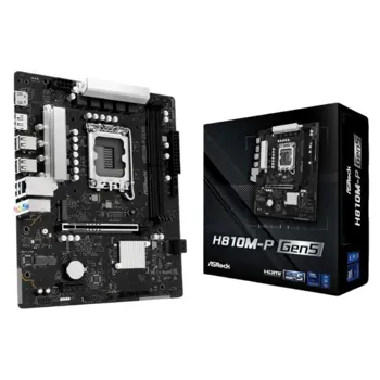 Asrock Intel LGA1851 H810M-P GEN5, ASR-H810M-P GEN5