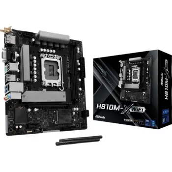 Asrock Intel LGA1851 H810M-X WIFI, ASR-H810M-X WIFI