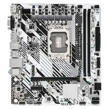 ASRock MB H610M-HDV/M.2+, S.1700, DDR5/5600MHz, PCIe 4.0, G-LAN, VGA/DP/HDMI, mATX, 64024