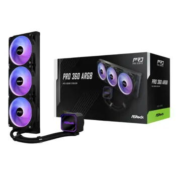 ASRock Pro 360 ARGB AIO Liquid Cooler, ASR-90-APRA36-BAAGA6