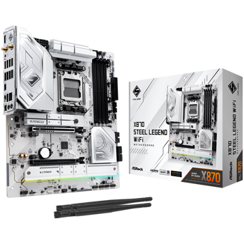 ASROCK X870 Steel Legend ATX AM5 DDR5, X870 STEEL LEGEND WIFI