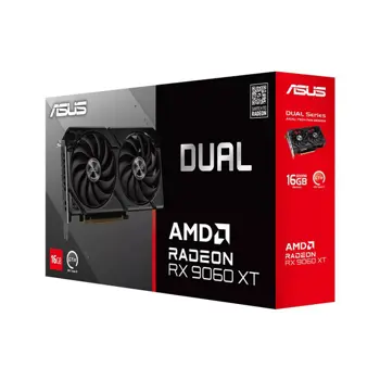 ASUS Dual Radeon RX 9060 XT 16GB GDDR6, DUAL-RX9060XT-16G