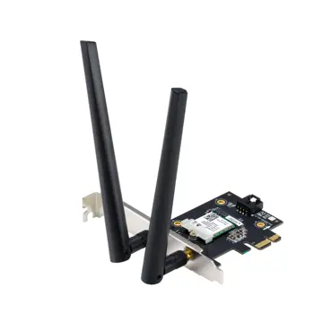 Asus PCE-AXE5400, WiFi 6E PCI-E Adapter, 90IG09G0-MO0B00