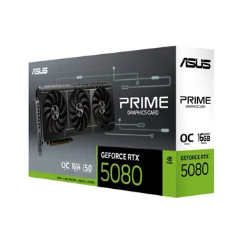 ASUS PRIME GeForce RTX 5080 16GB GDDR7, PRIME-RTX5080-O16G