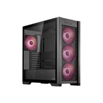 ASUS TUF GAMING GT302 TG ARGB BLACK mATX, TUF GAMING GT302 TG ARGB BLACK
