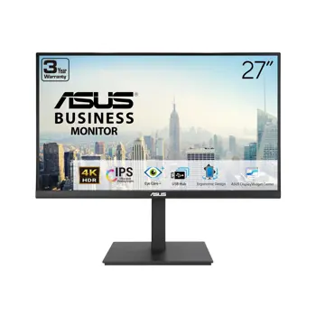 ASUS VA27UQSB 27", 4K, 2xHDMI, DP, USB, HAS, zvuč., 90LM09WJ-B02170