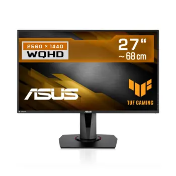 Monitor ASUS VG27AQ 27", QHD, 2xHDMI, DP, HAS, 165Hz, zvu., 90LM0500-B0337
