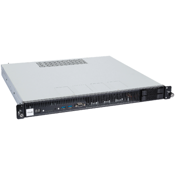 ASUS Workstation barebone ExpertCenter Pro ER100A B6 Rack 1U AMD EPYC 4004/4005, Ryzen 9000/7000, AMD B650 chipset, AM5, 4x ECC/nonECC UDIMM, 1x M.2, 2x SATA hot swap, 2x U.2/SATA fixed, 1x RTX GPU 1-