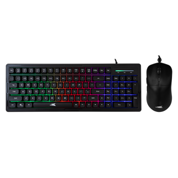 BARACUDA 2u1 gaming set BGC-011 ORCA tipkovnica+miš crni US