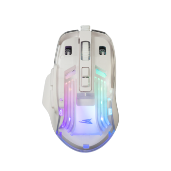 BARACUDA gaming miš BGM-062 ANGLERFISH 7.200dpi bijeli