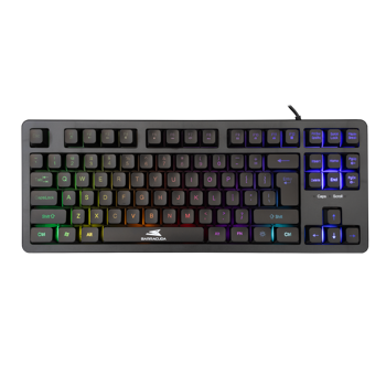 BARACUDA gaming tipkovnica BGK-01114 KRILL crna US