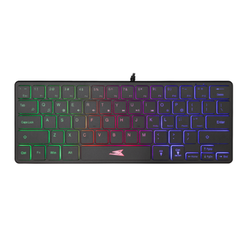 BARACUDA gaming tipkovnica BGK-04141 SEAHORSE crna US