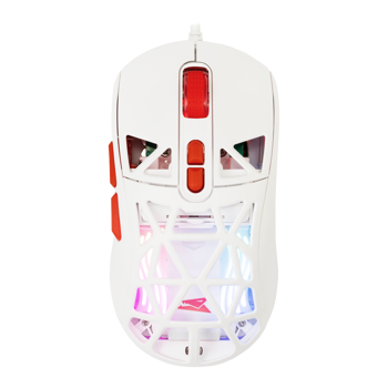 BARACUDA RGB gaming miš  BGM-092 SEAL 12.800dpi bijeli