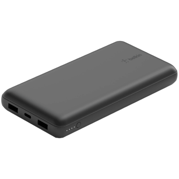 BELKIN 20K POWER BANK, USB-A & C 15W, BLUE, BPB012BTBL