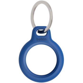 BELKIN Secure Holder with Keyring for Airtag - Blue, F8W973BTBLU