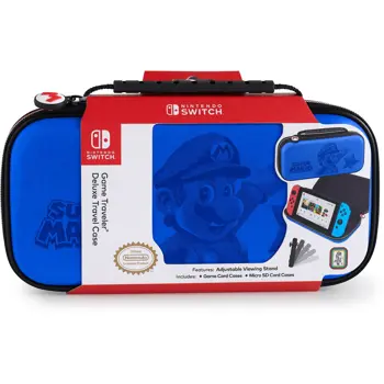 BIGBEN NINTENDO SWITCH TRAVEL CASE MARIO BLUE NNS46BL