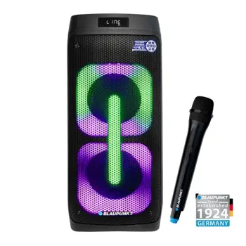 BLAUPUNKT FM PRIJENOSNI BT ZVUČNIK PB50LED PARTYBOX 500W
