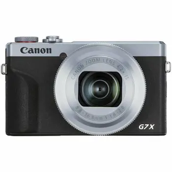 Canon PS G7 X mark III, srebrni, 3638C013