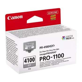 Canon tinta PFI-4100GY, siva, 6783C001