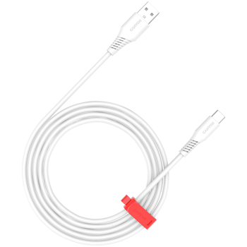 CANYON cable Onwire 18TP USB-A to USB-C 2m,18W TPE 2m White, CNS-AC18SC20W