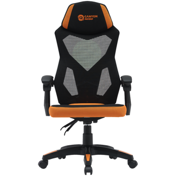 CANYON gaming chair Wave MCH02 Mesh Black Orange, CNE-MCH02